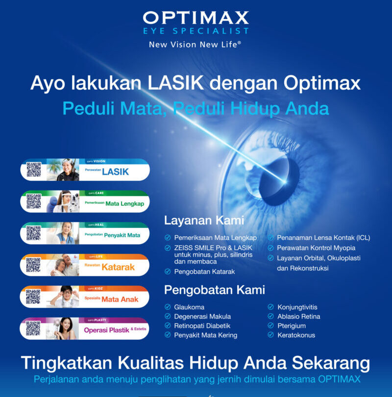 Kemudahan Berobat Lasik di Rumah Sakit Optimax Malaysia Melalui Perwakilan